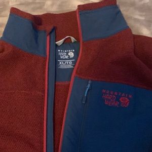 Mountain HardWear Fleece Polyester Full Zip Sweater Jacket